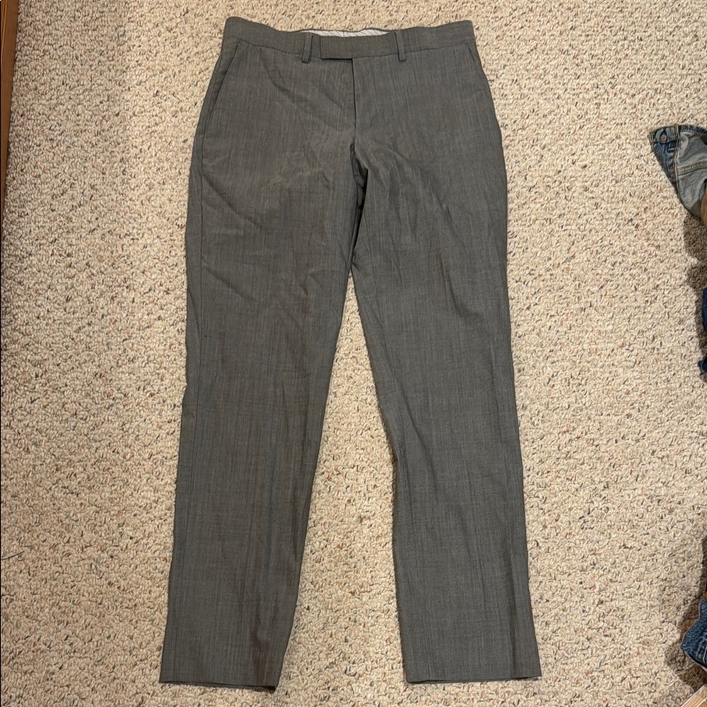 Kenneth Cole New York Charcoal Dress Pants